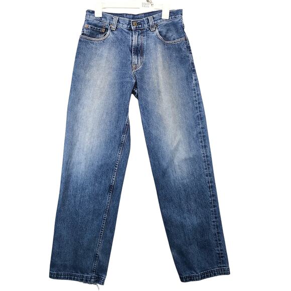 Vtg Lucky Brand Dungarees Men's 31x32 Jeans Made USA Straight Leg Mid-Rise Y2K - Picture 1 of 10